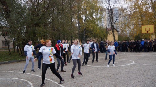 День здоровья с ГТО в ПМПК (студенческий отряд- организаторы мероприятия)