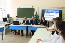 СТУДЕНТЫ ИТ-КОЛЛЕДЖА ВСТРЕТИЛИСЬ С ГЕРОЕМ РОССИИ, ЛЁТЧИКОМ – КОСМОНАВТОМ А.М. САМОКУТЯЕВЫМ