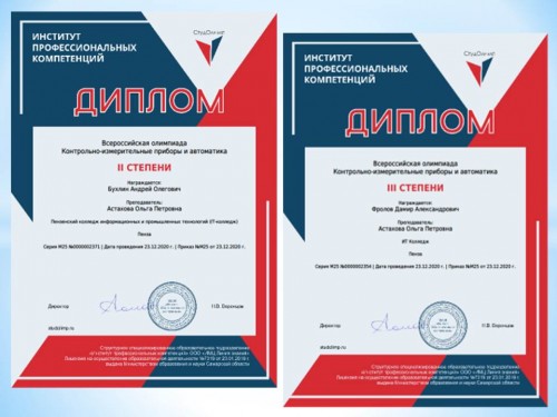 Участие в олимпиаде