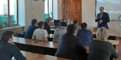 ВСТРЕЧА С ПРЕДСТАВИТЕЛЯМИ ФИНАНСОВОГО УНИВЕРСИТЕТА