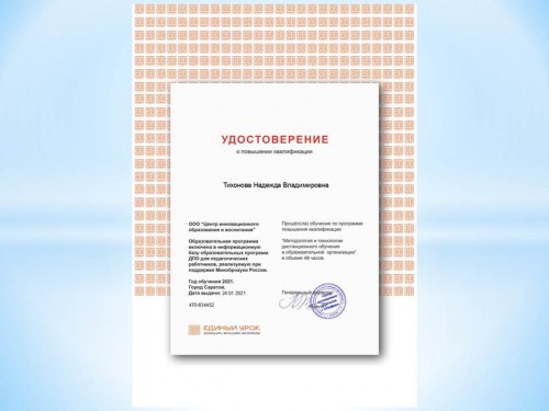 Обучение цифровым технологиям