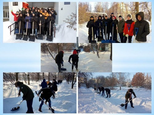 Борьба со снегом продолжается
