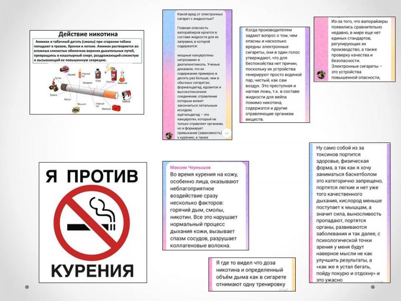 КЛАССНЫЙ ЧАС О ВРЕДЕ КУРЕНИЯ