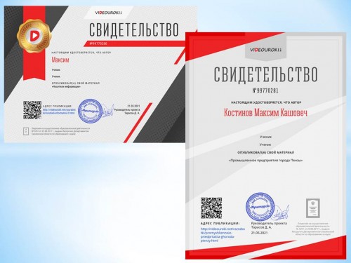 Публикация на сайте videouroki.net