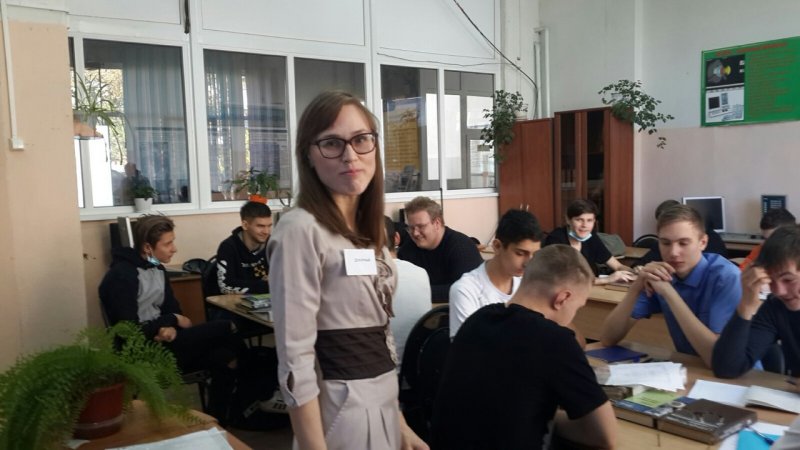 Открытый урок в группе 19ПТ01
