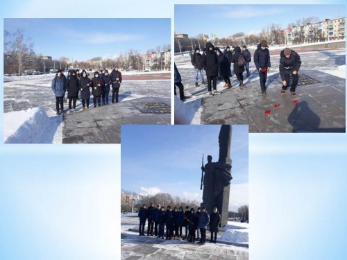 Возложение цветов